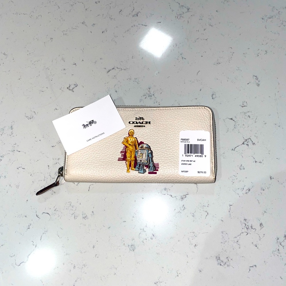 BRAND NEW! SPECIAL EDITION Coach Star Wars Wallet